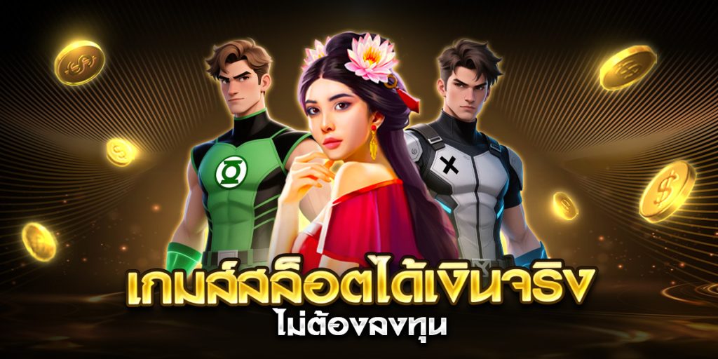 เกมส์สล็อตได้เงินจริงไม่ต้องลงทุน