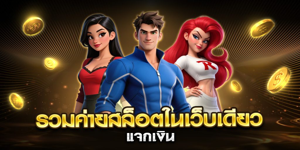 รวมค่ายสล็อตในเว็บเดียว แจกเงิน