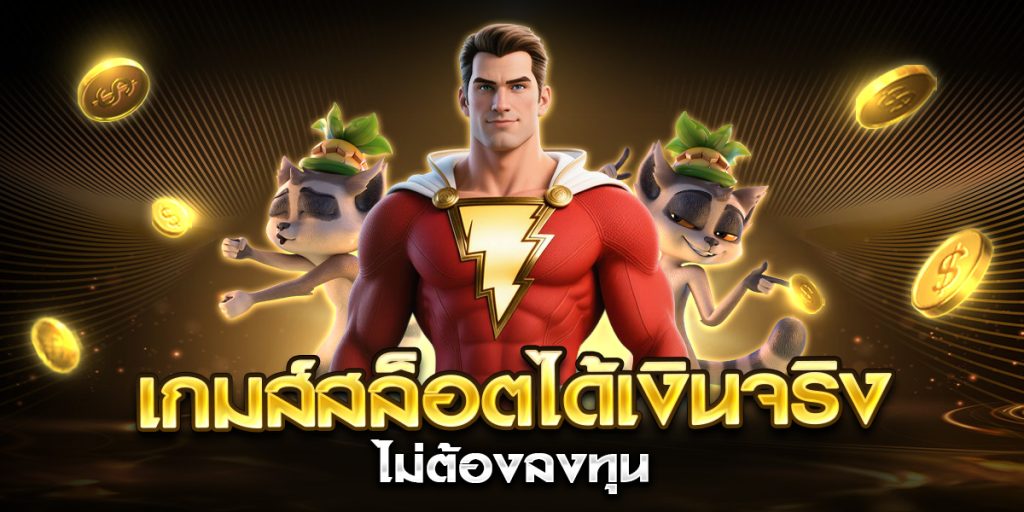 เกมส์สล็อตได้เงินจริงไม่ต้องลงทุน