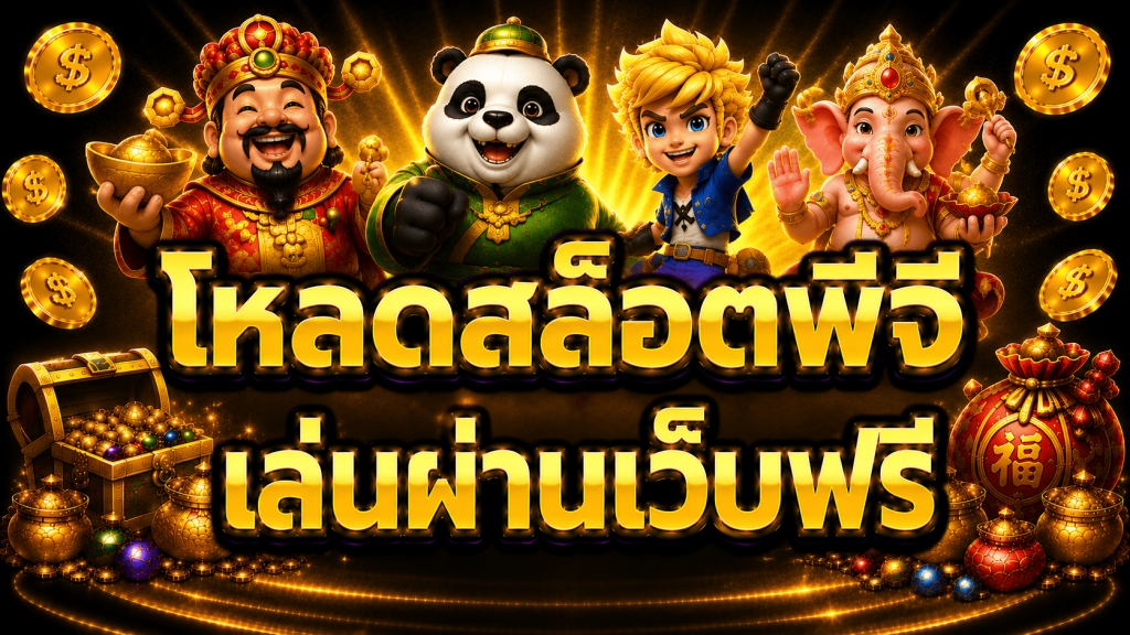 โหลดสล็อตพีจี เล่นผ่านเว็บฟรี